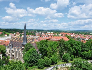Blick über Mühlhausen mit St. Petri-Kirche © Henry Czauderna-fotolia.com